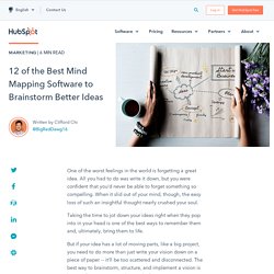 12 of the Best Mind Mapping Software to Brainstorm Better Ideas