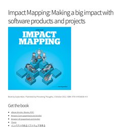 Impact Mapping: Making a big impact with software products and proj...