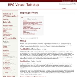 Mapping Software - RPG Virtual Tabletop
