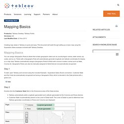 Mapping Basics