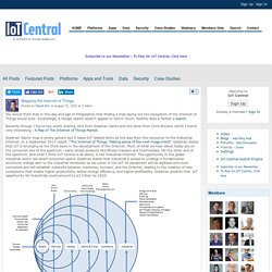 Mapping the Internet of Things - IoT Central
