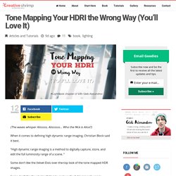 Tone Mapping Your HDRI the Wrong Way (You’ll Love It)