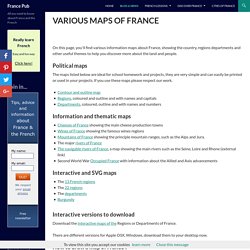Maps of France