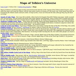 Maps of Tolkien's Universe