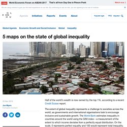 5 maps on the state of global inequality