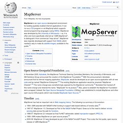 MapServer