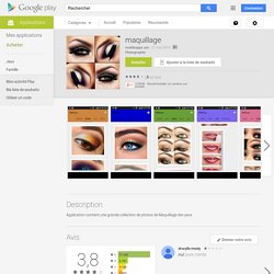 maquillage – Applications Android sur Google Play