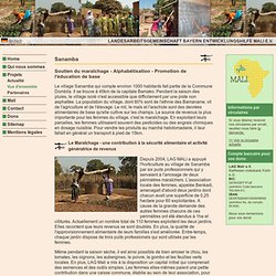 Soutien du maraîchage - Alphabétisation - Promotion de l'éducation de base à Sanamba / Mali