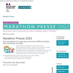 Défis Marathon Presse 2021