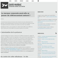 David Marbac | Consultant ergonomie web, SEO/référencement