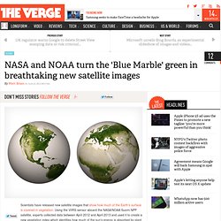 NASA and NOAA turn the 'Blue Marble' green in breathtaking new satellite images
