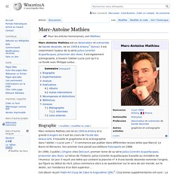 Marc-Antoine Mathieu