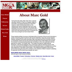 Marc Gold & Associates