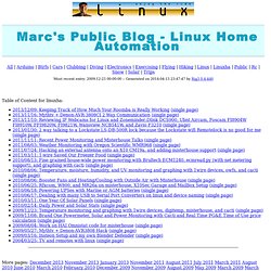 Marc's Public Blog - Linuxha - December 2009