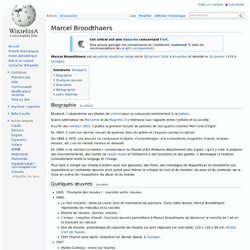 Marcel Broodthaers - Wikipédia.URL