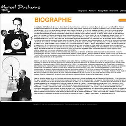 Marcel Duchamp - Biographie
