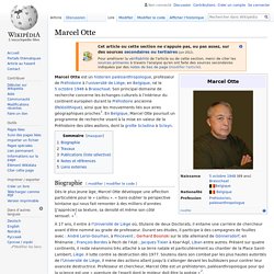 Marcel Otte