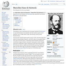 Marcelino Sanz de Sautuola - Wikipedia