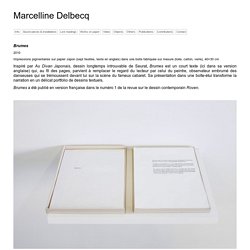 Marcelline Delbecq » Blog Archive » Marcelline Delbecq.