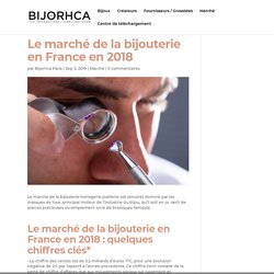 Le marché de la bijouterie en France en 2018 - Blog Bijorhca Paris