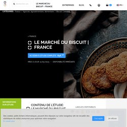 Le marché du biscuit - France