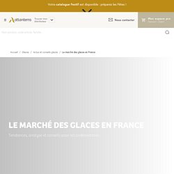 Le marché de la glace en France