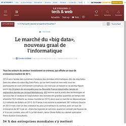 Le marché du «big data», nouveau graal de l'informatique