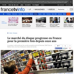 Le marché du disque progresse en France pour la première fois depuis onze ans