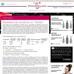 Marché du vin Vietnam - WineAlley