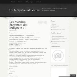 Les Marches Bretonnes des Indigné-e-s ! « Les Indignés de Vannes