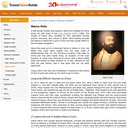 Marco Polo – Silk Road Traveler and Explorer