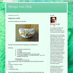 Marga van Dijk: mei 2014