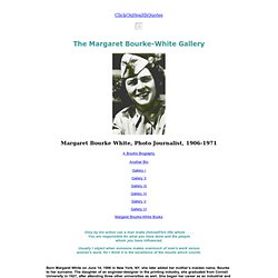 Margaret Bourke-White Gallery