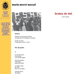 Maria-Mercè Marçal - BRUIXA DE DOL