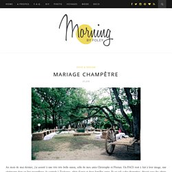 Mariage champêtre – Morning by Foley