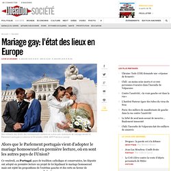Mariage gay: l'état des lieux en Europe