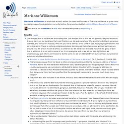 Marianne Williamson