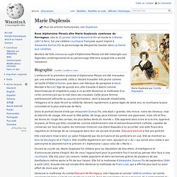 Marie Duplessis - 1824-1847