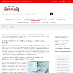 Alpharetta - Around The House Appliance Repair
