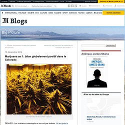Marijuana an 1: bilan globalement positif dans le Colorado