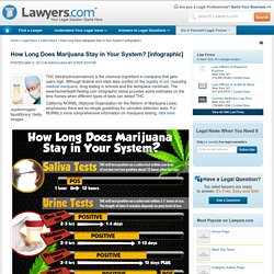 How Long Does Marijuana Stay in Your System? [Infographic]