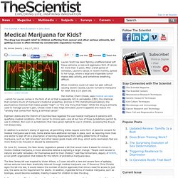 Medical Marijuana for Kids?