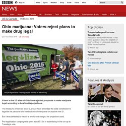 Ohio marijuana: Voters reject plans to make drug legal