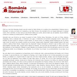 Marinuş - Fundatia Romania Literara