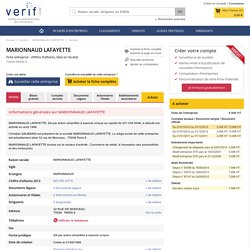 Société MARIONNAUD LAFAYETTE à PARIS 8 (Chiffre d'affaires, bilans, résultat) avec Verif.com - Siren 348674169