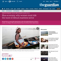 Blue economy: why women must ride the wave of Africa’s maritime sector