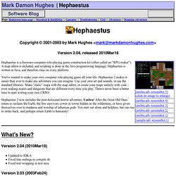 Mark Damon Hughes: Hephaestus