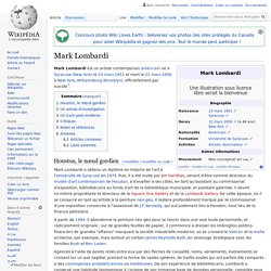 Mark Lombardi