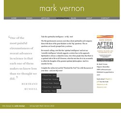 Mark Vernon