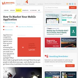 How To Market Your Mobile Application